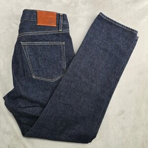 Flint and Tinder Selvedge‎ Straight Fit Raw Denim Jeans Mens 32x32 Made in USA